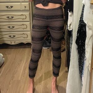 Free People Lace Tights Pants
